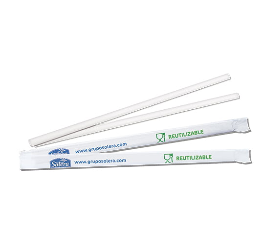 Cañas enfundadas rígidas reutilizables