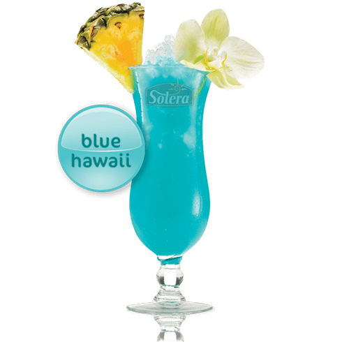 Cóctel Blue Hawaii Solera