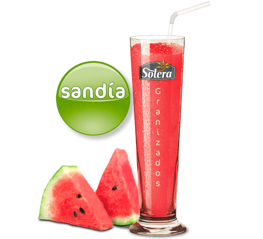 Granizado de sandia solera