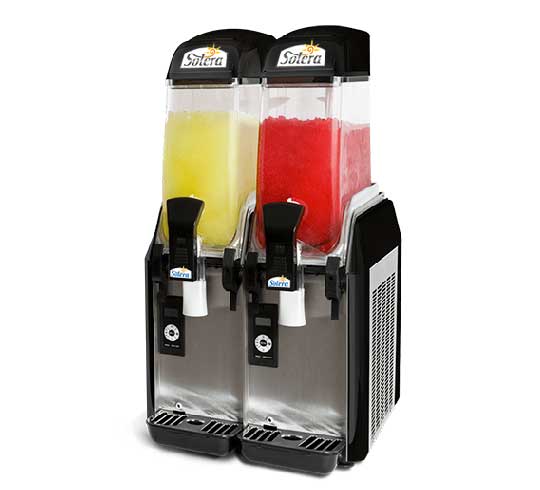 Granizadora dos depósitos con luz