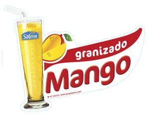 Cartel Granizado mango