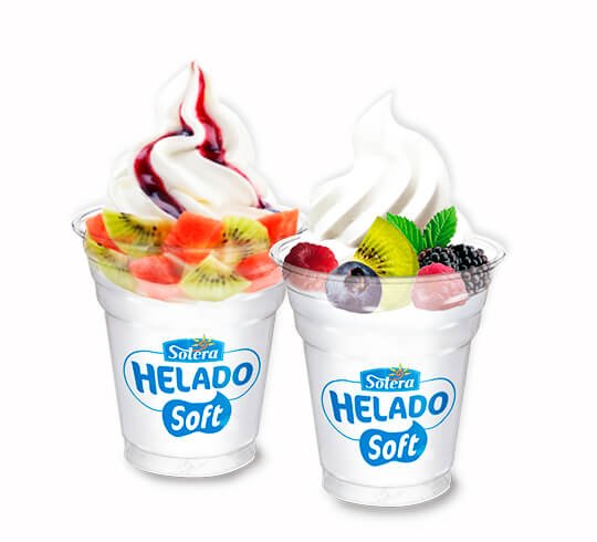 Helado soft yogurt