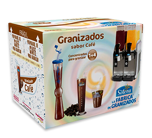 caja granizado de café