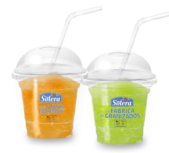 Vasos con tapa 200 cc para granizados – Grupo Solera