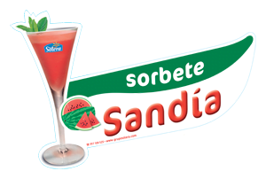 Cartel depositos sorbetes sandia