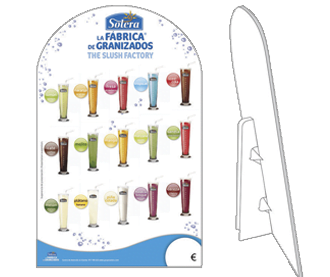 soporte pie granizados