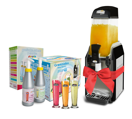 Base neutra promoción regalo granizadora