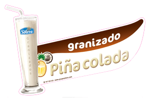 banda granizado piña colada