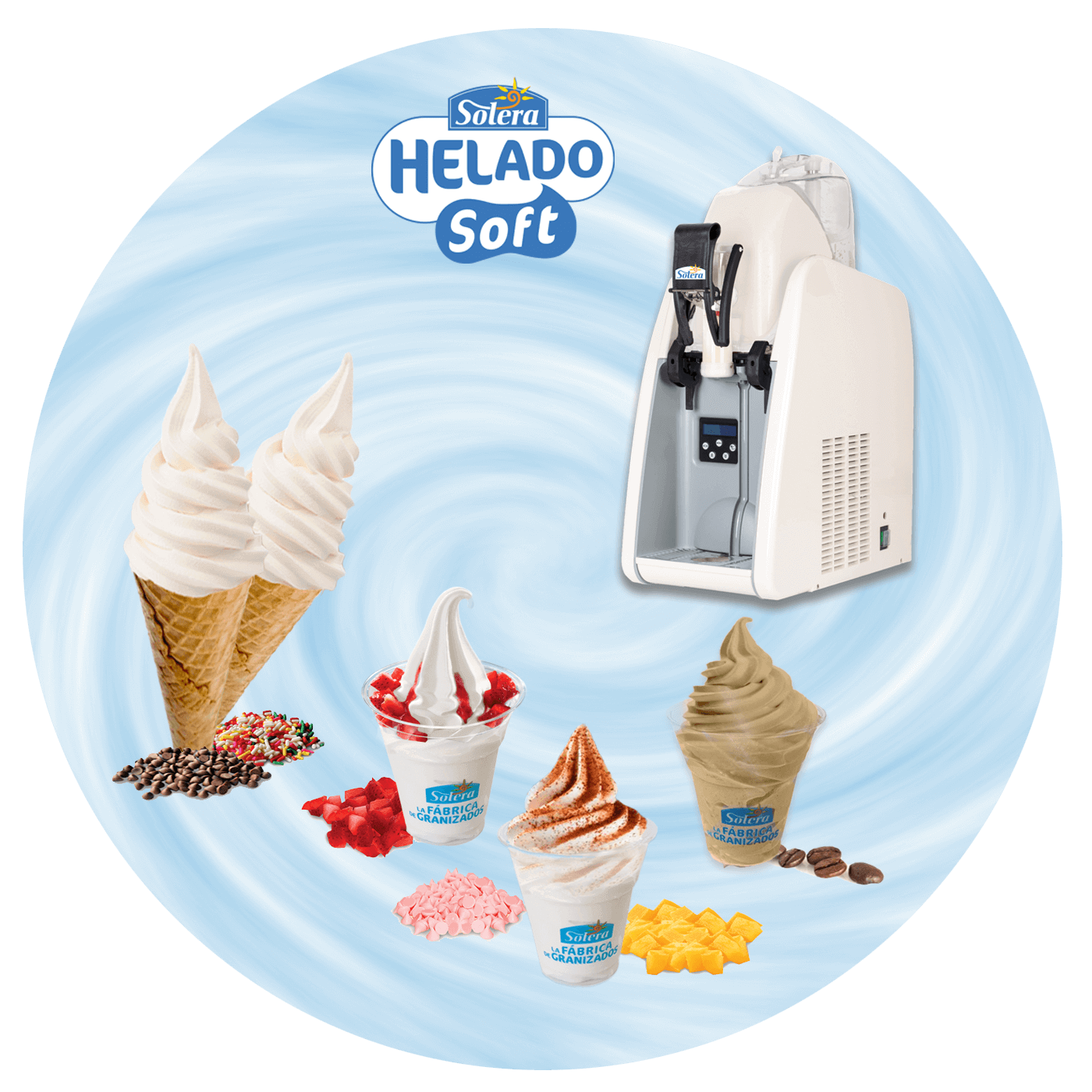Máquina de yogurt helado - Máquina Helados Soft